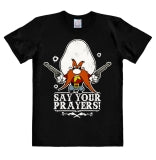 Looney Tunes - Say Your Prayers- T-Shirt Unisex - black