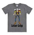 Lucky Luke - Showdown- T- Shirt Unisex - grey