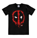 Marvel - Deadpool - Face - T-Shirt Unisex - black
