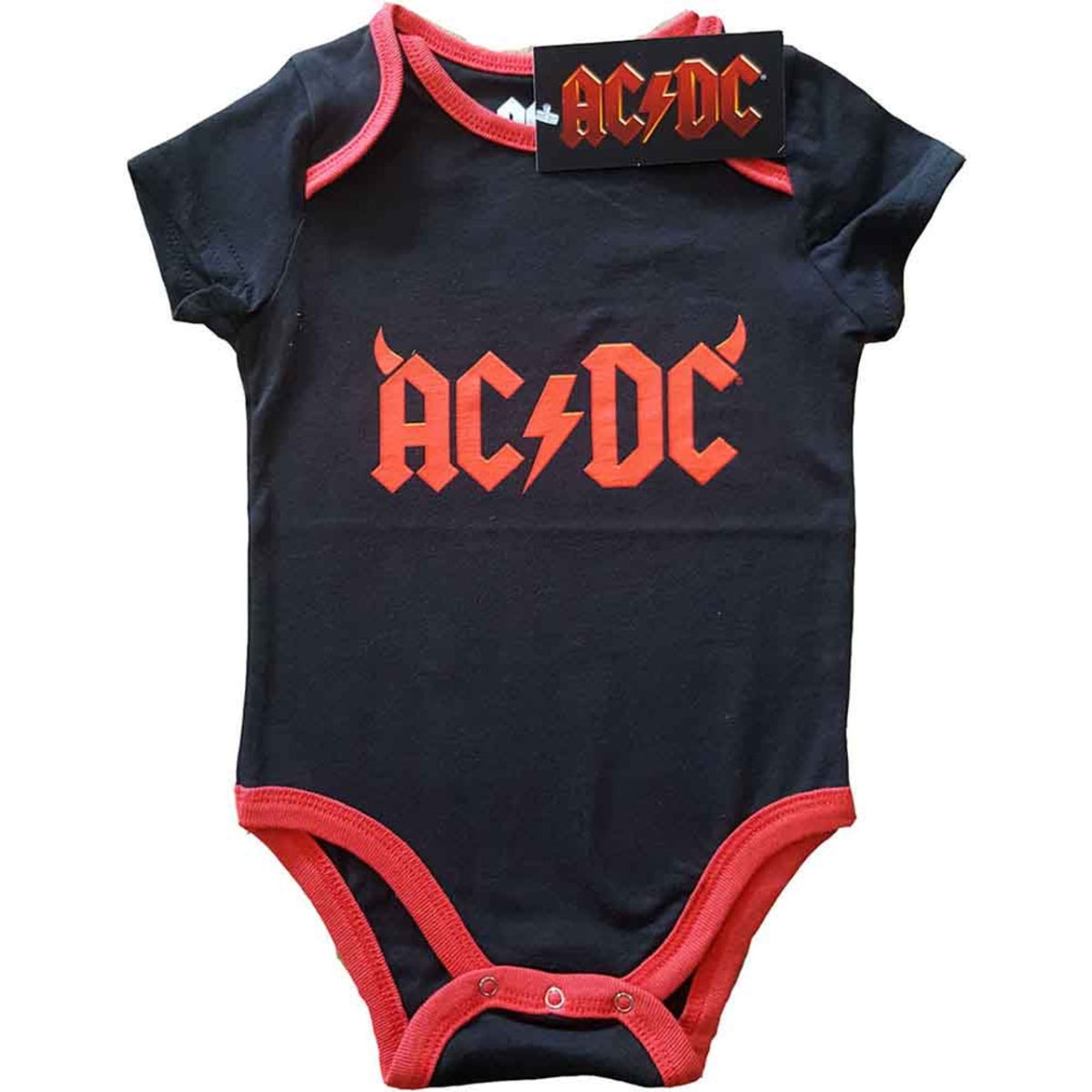 Body pour bébé AC/DC : Horns (noir)
