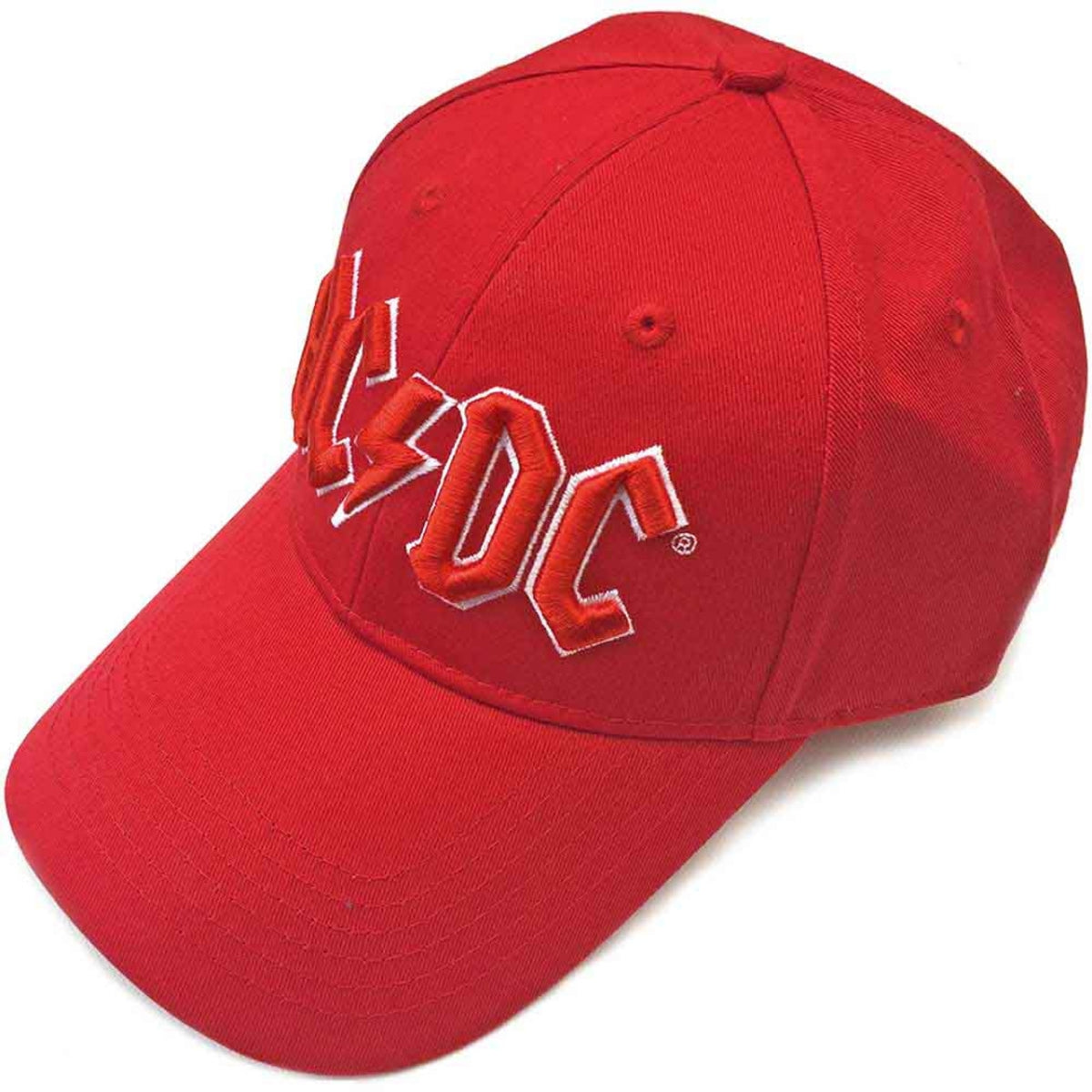 Casquette de baseball unisexe AC/DC : Logo rouge (Rouge)