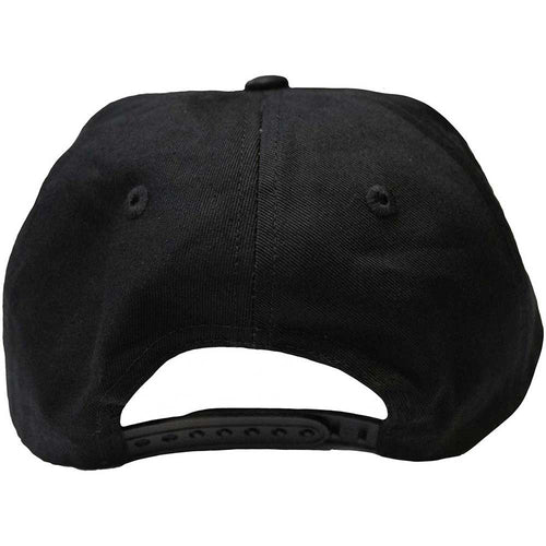 AC/DC Unisex Baseball Cap: Black Logo (Black)