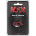 AC/DC Mini Pin Badge: Oval Logo Mini