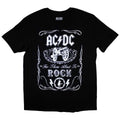 T-shirt AC/DC Enfant : Vintage Cannon Swig (Noir)