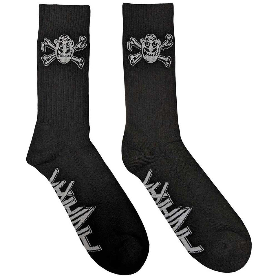 Chaussettes de cheville unisexes Anthrax : Not Man (Noir) (Taille UK 7 - 11)