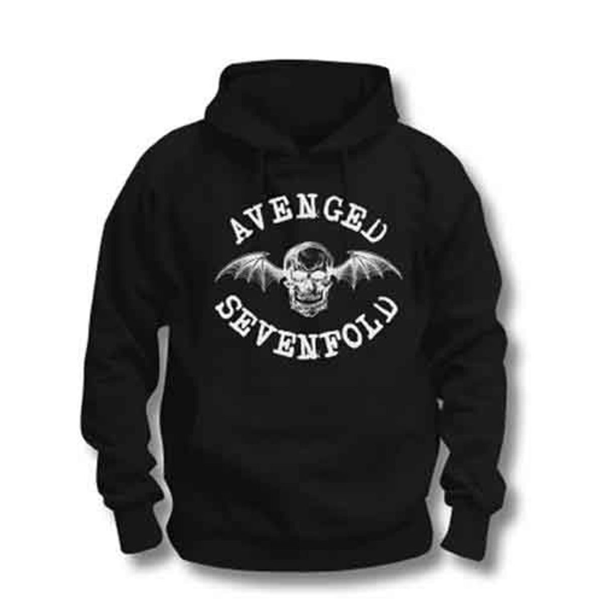 Avenged Sevenfold Unisex Pullover Hoodie: Logo - black