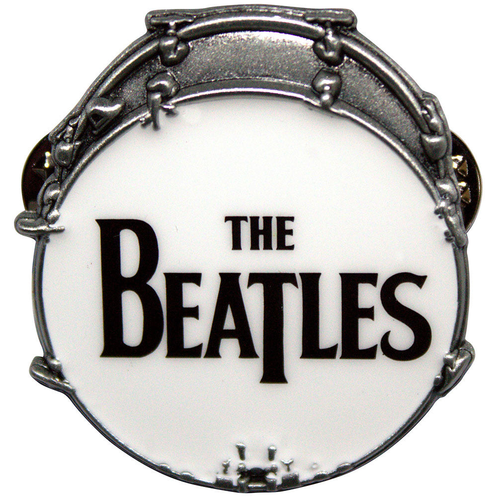 The Beatles Pin Badge: Drop T Drum