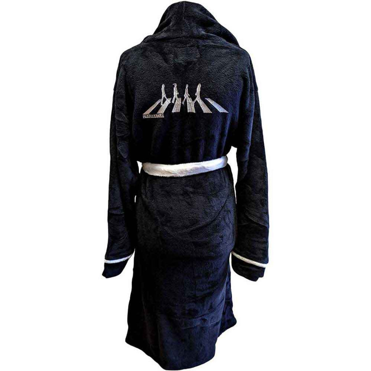 Peignoir Unisexe The Beatles : Abbey Road (Noir & Blanc) (Impression Dos)