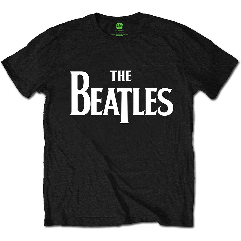 The Beatles - Logo T "Drop" - noir