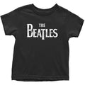 The Beatles Kids Toddler T-Shirt: Drop T Logo (Black)