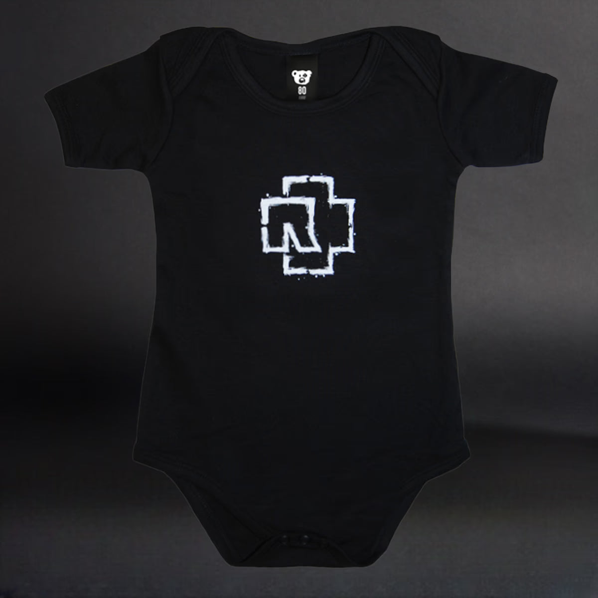 Rammstein Body Bébé manches courtes - Feuer Frei - noir