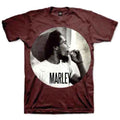 Bob Marley - Smokin Circle - burgundy