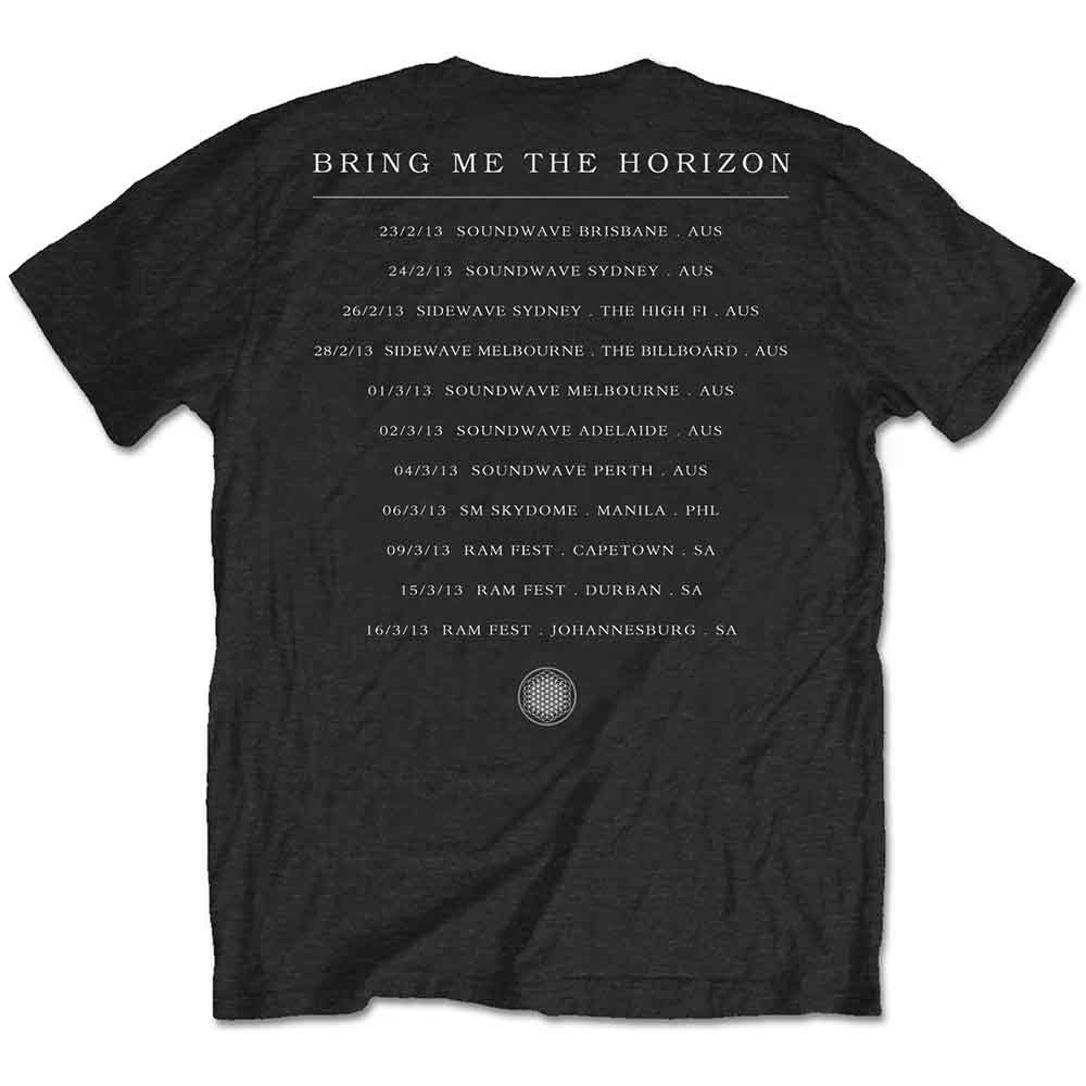 Bring Me The Horizon - Sempiternal Tour (Back Print) - black