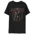 Bon Jovi - Triangle Overlap - black
