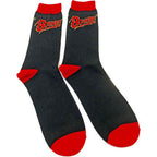 David Bowie Unisex Ankle Socks: Logo (Black) (EU Size 40 - 45)