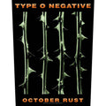 Type O Negative Back Patch: October Rust