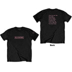 BlackPink - The Album Track list - black (Back Print)