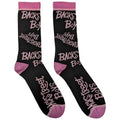 Chaussettes Chevilles Unisexes Backstreet Boys : Logo Répété (Noir) (Taille UK 7 - 11)