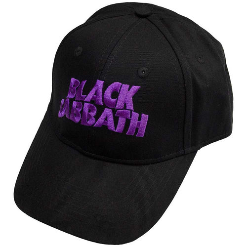 Casquette de baseball unisexe Black Sabbath : Démon & Logo (Noir)