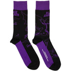Black Sabbath Unisex Ankle Socks: Logo & Demon (Black) (EU Size 40 - 45)