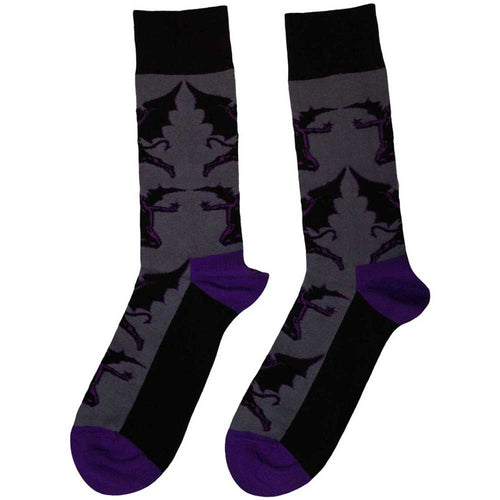 Chaussettes à la Cheville Unisexe Black Sabbath : Demons (Noir) (Taille UK 7 - 11)