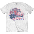 Creedence Clearwater Revival - Guitar & Flag -white