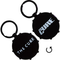 The Cure Keychain: Logos Drum (Double-Sided)