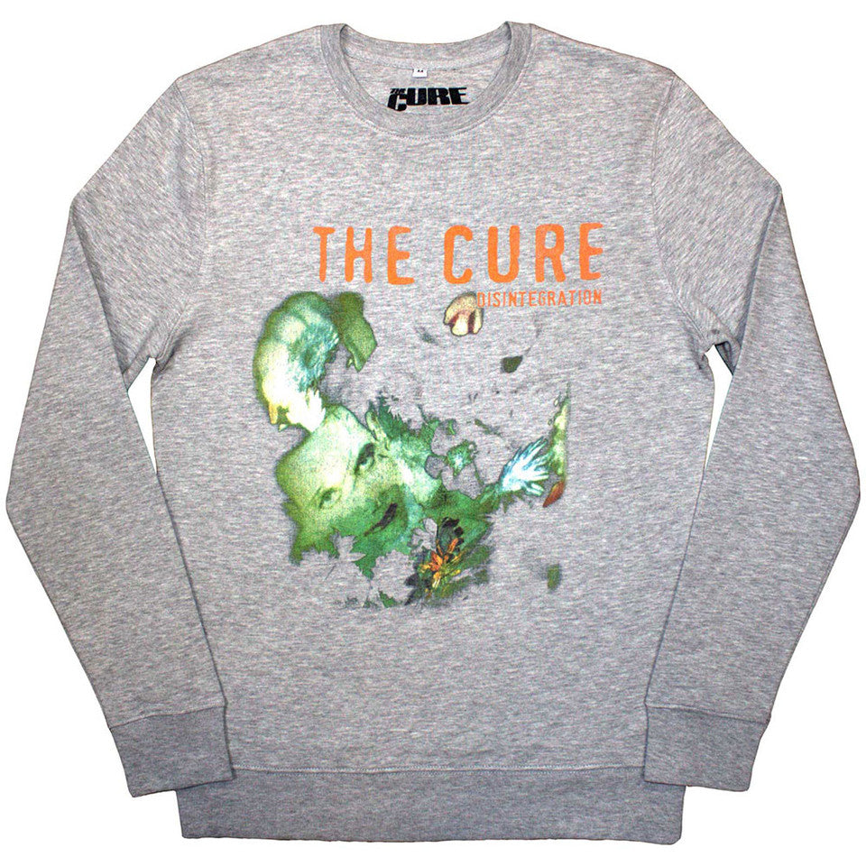 The Cure Sweatshirt: Disintegration - grey