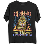Def Leppard - Hysteria '88 (Back Print) - black