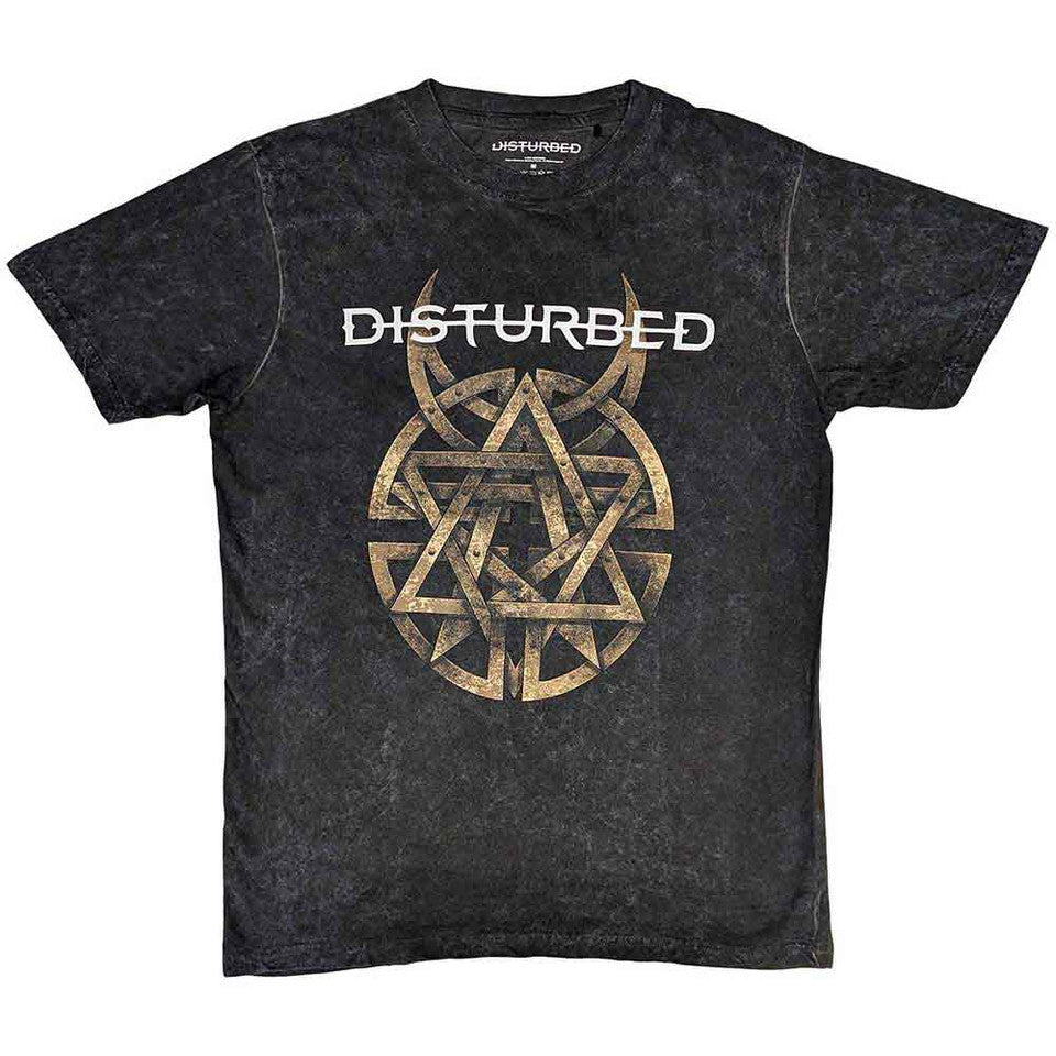 Disturbed - Riveted - charcoal grey (Wash Collection)