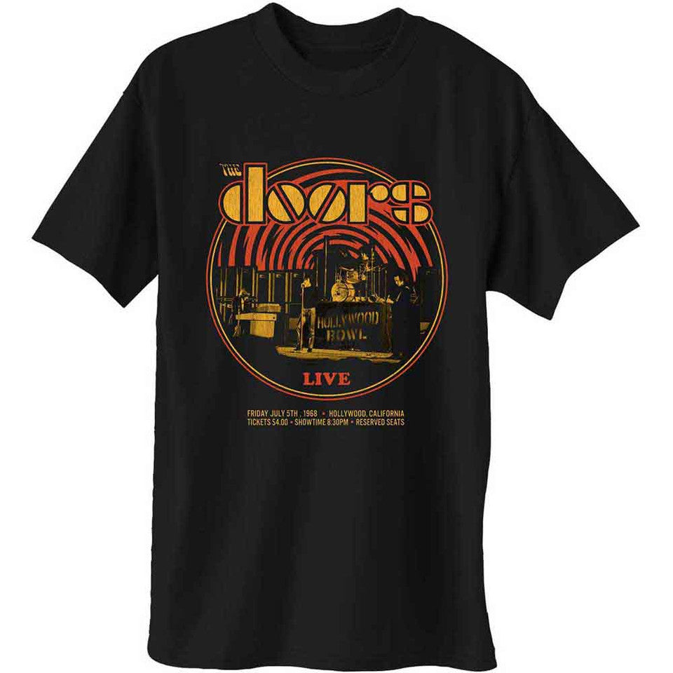 The Doors - 68 Retro Circle - noir