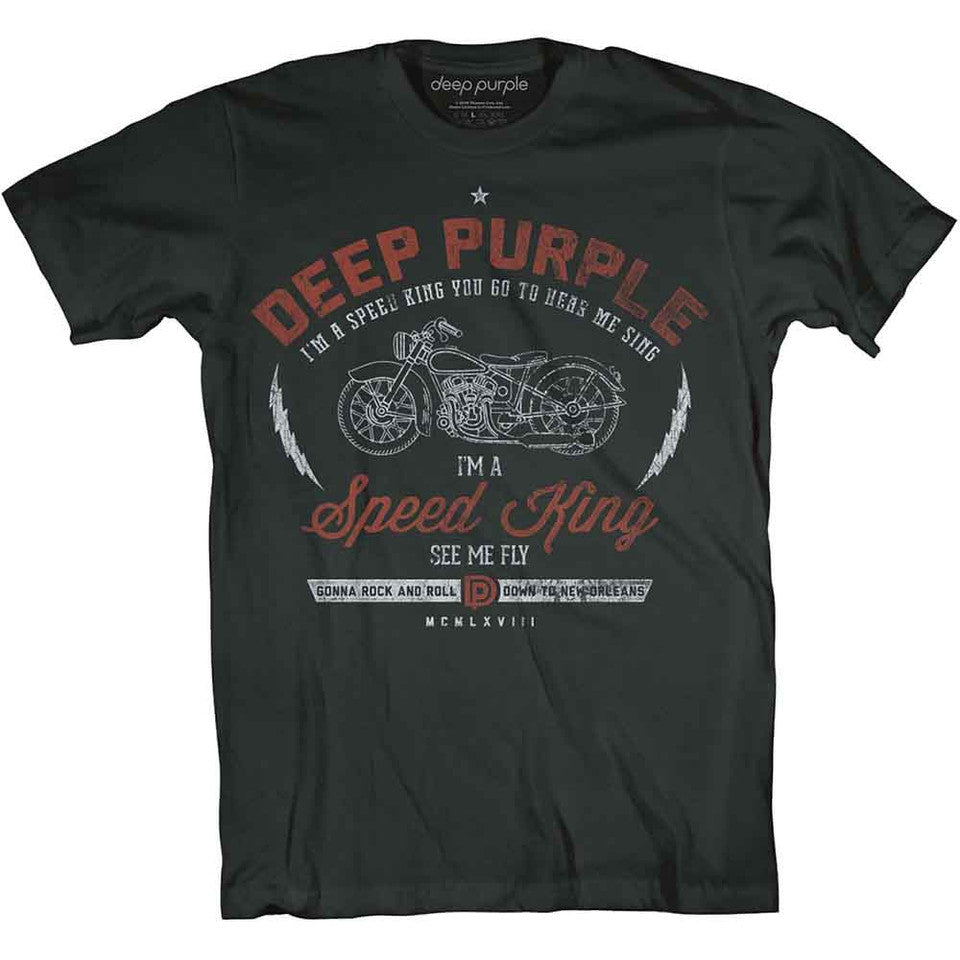 Deep Purple - Speed King - black