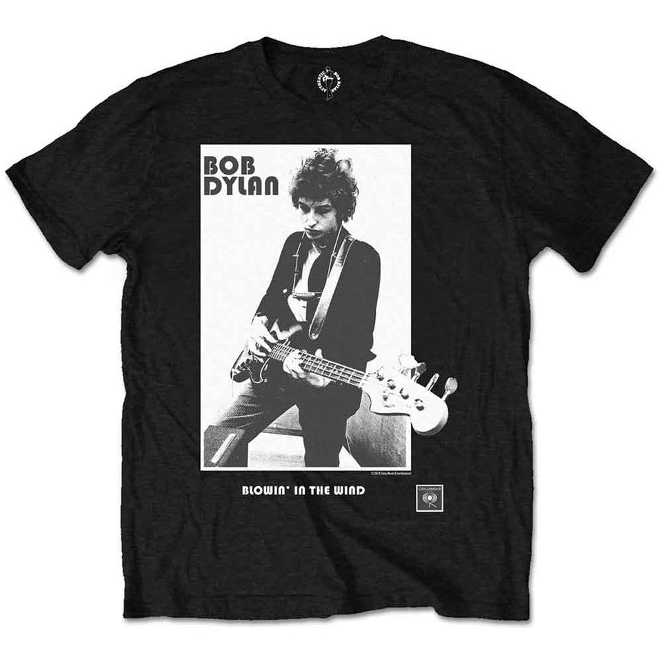 Bob Dylan - Blowing in the Wind - black