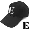 Casquette de baseball unisexe Elton John : E blanc (noir)