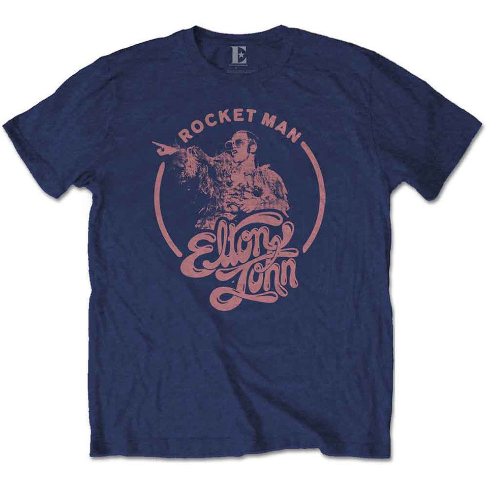 Elton John - Rocketman Circle Point - navy blue