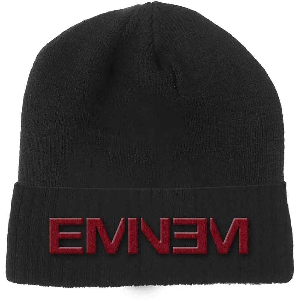 Bonnet unisexe Eminem : Logo (Noir)
