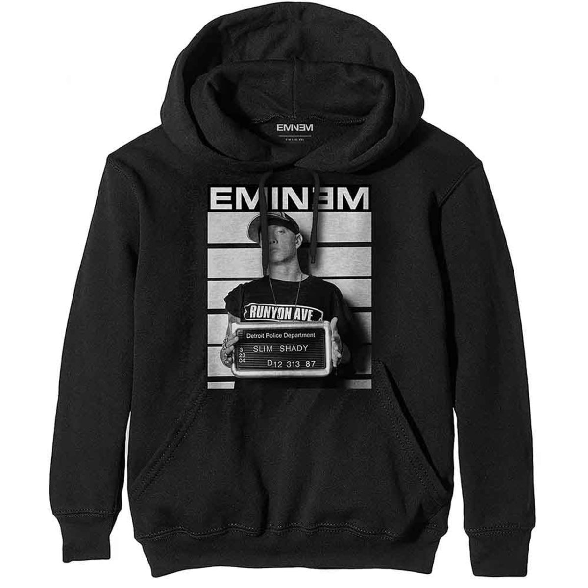Sweat à capuche unisexe Eminem : Arrest - noir