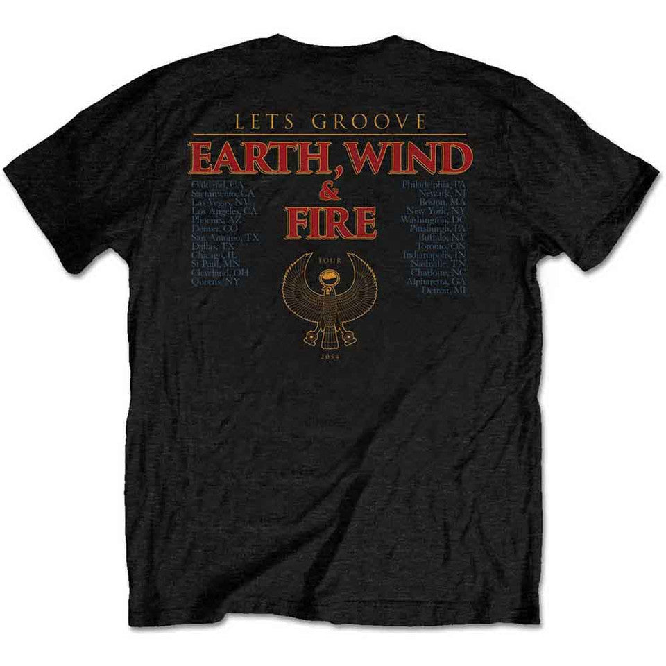 Earth Wind & Fire - Let's Groove (Back Print) - black