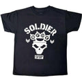 Five Finger Death Punch Kids T-Shirt: Soldier (Black)