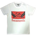 Fontaines D.C. - Gothic Logo - white