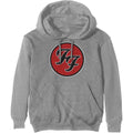 Foo Fighters Unisex Pullover Hoodie: FF Logo - grey