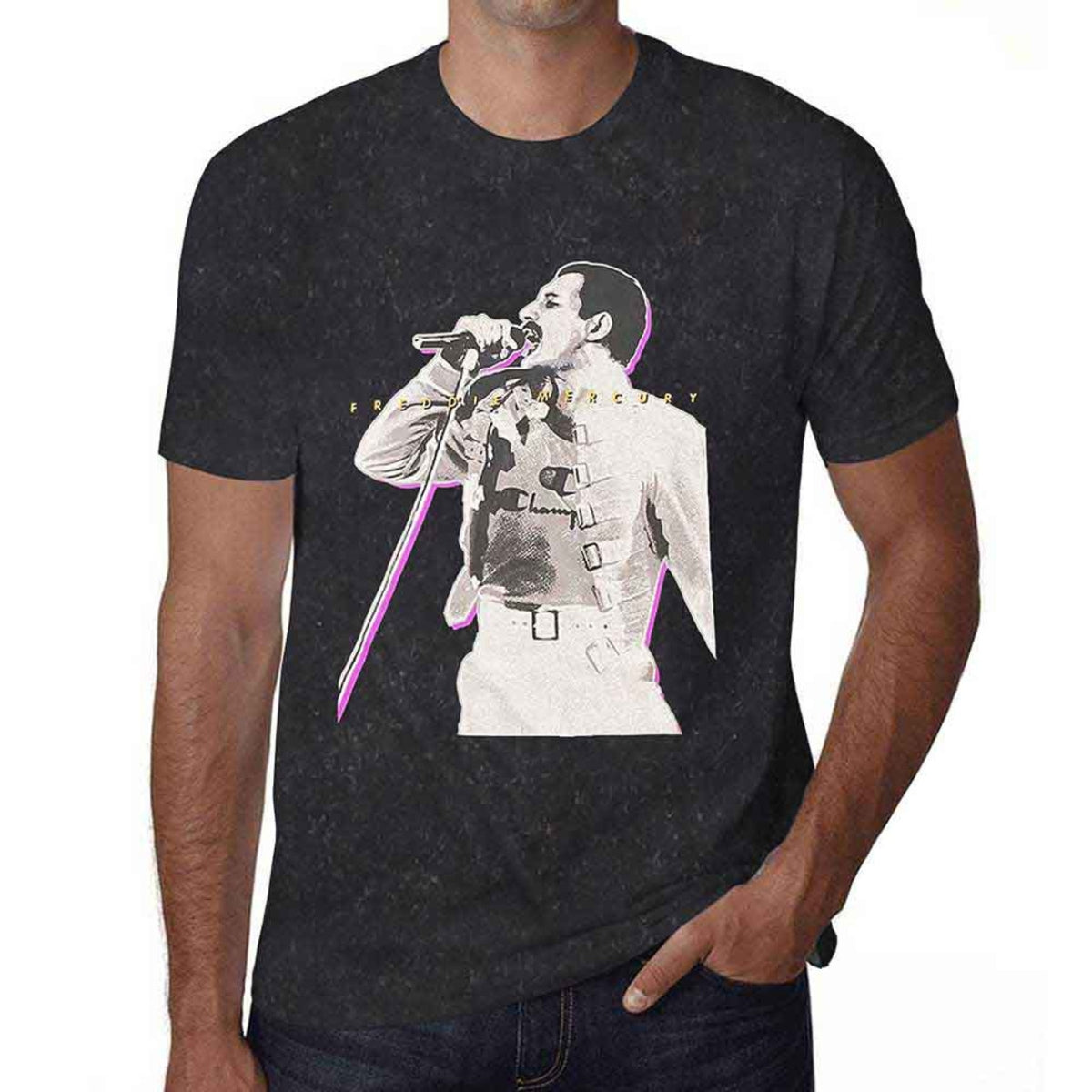 Queen - Freddie Mercury - Glow (Wash Collection) - grey