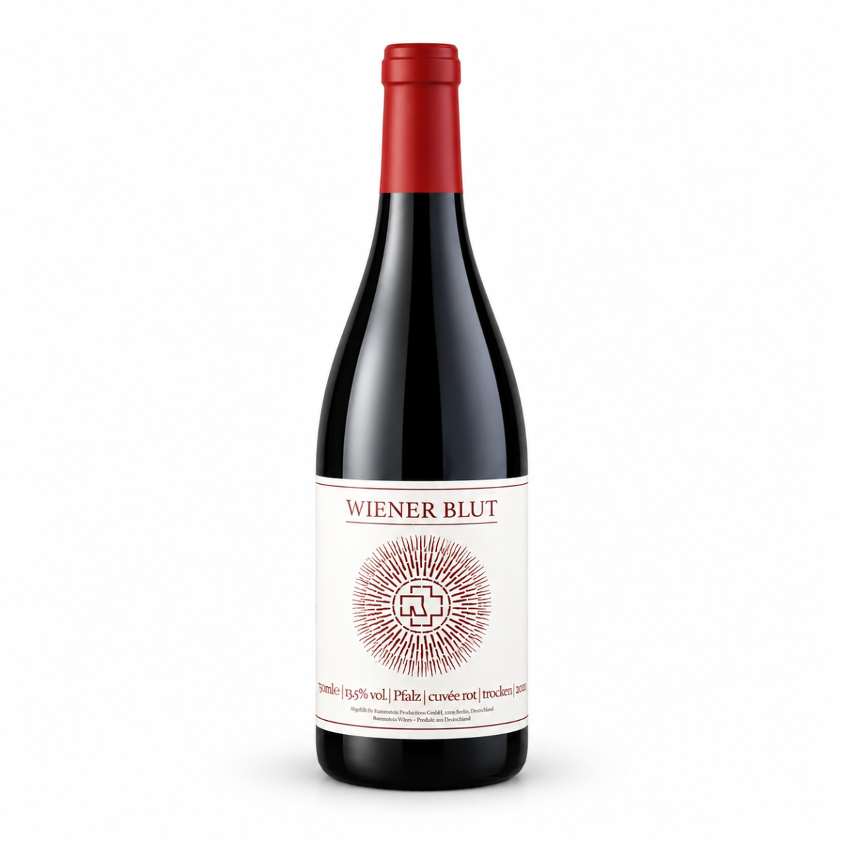 Rammstein - Bottle Wine - Red Wine Cuvee - Wiener Blut
