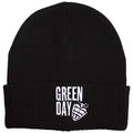 Bonnet unisexe Green Day : Logo et grenade superposés (Noir)