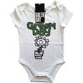 Body bébé Green Day Kids : Pot de fleurs (Blanc)