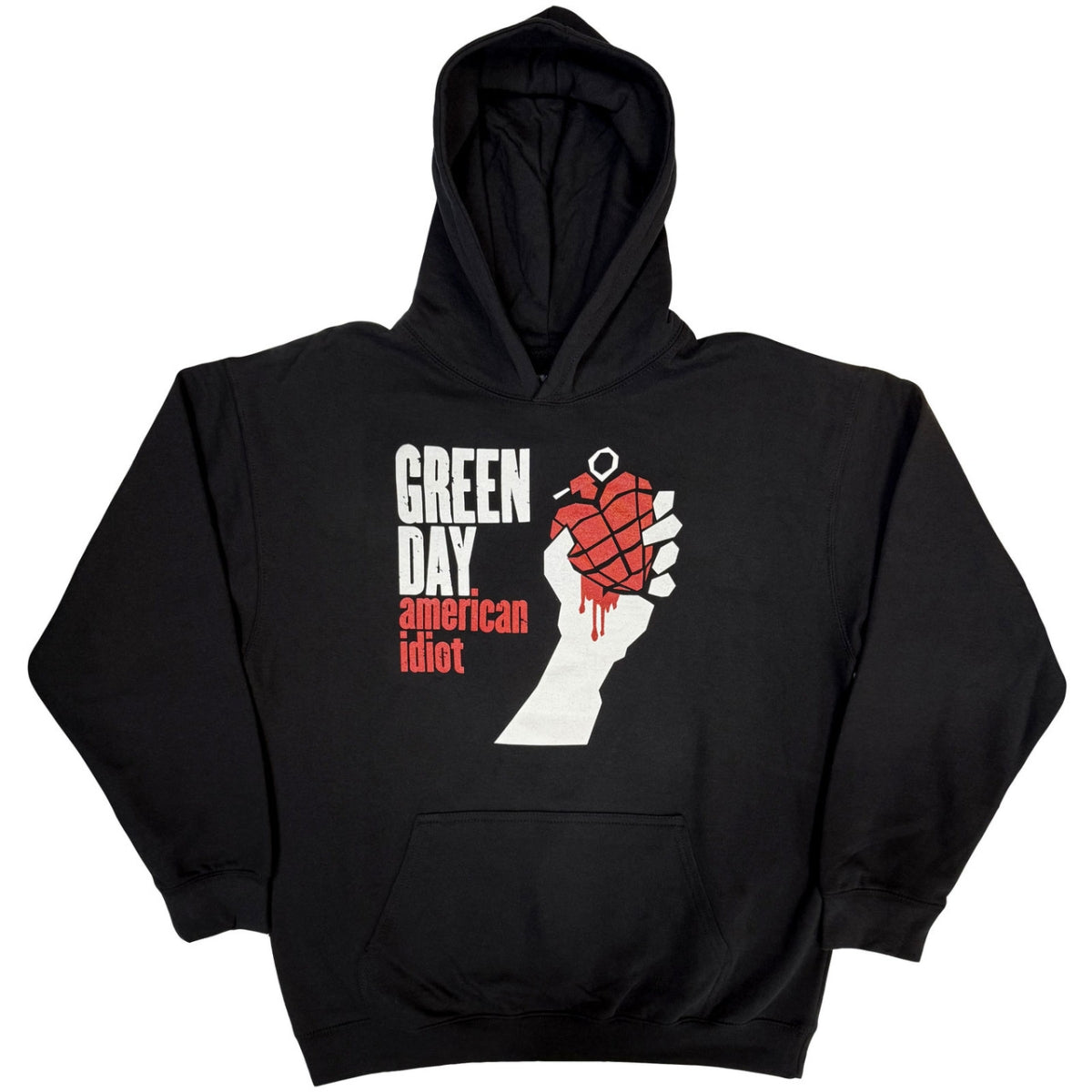 Green Day sweat à capuche unisexe : American Idiot - noir