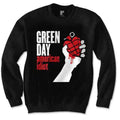 Sweat-shirt Green Day : American Idiot - noir