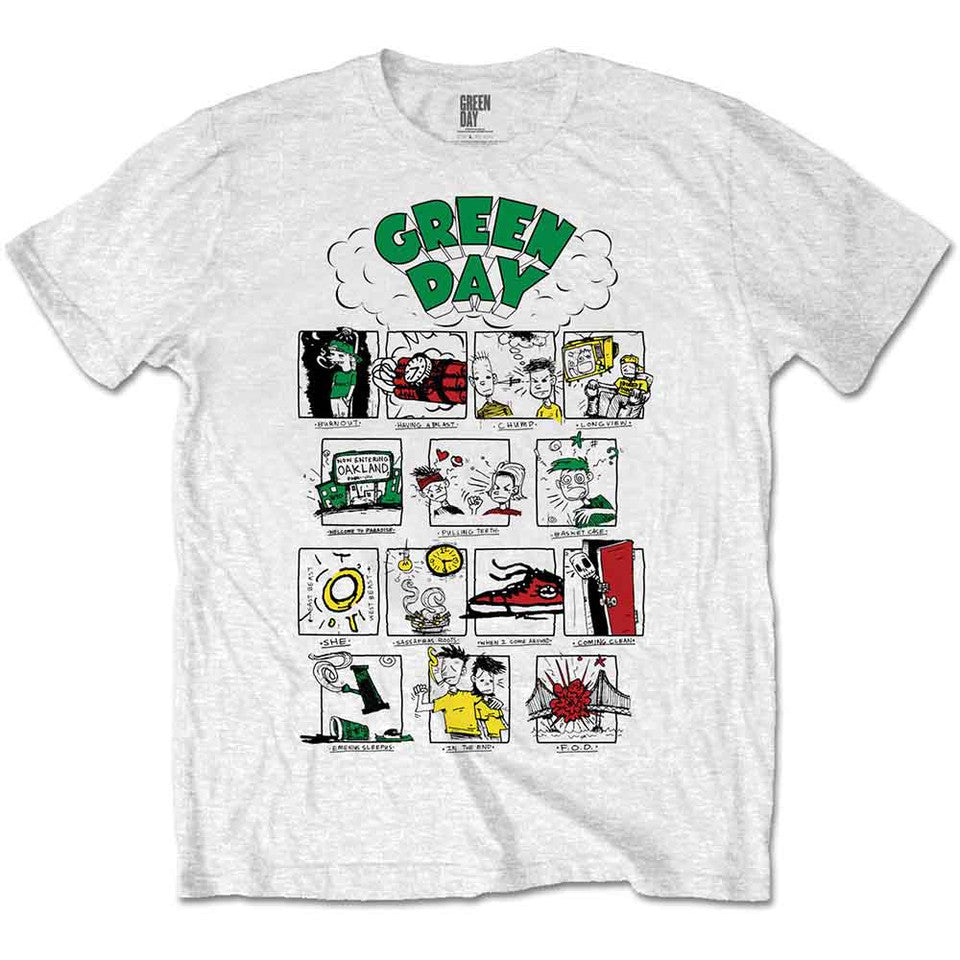 Green Day - Dookie RRHOF - white