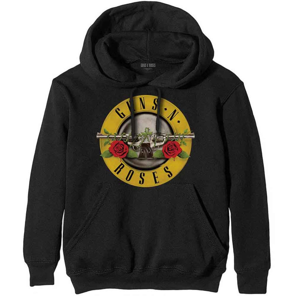 Guns N' Roses Unisex Hoodie: Classic Logo - black