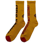 Guns N' Roses Unisex Terry Socks: Appetite for Destruction (Yellow) (EU Size 40 - 45)